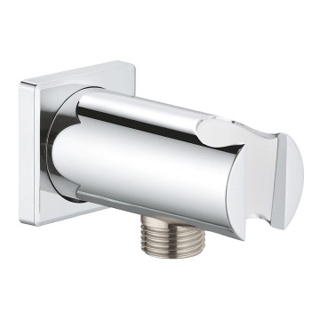GROHE 26659000 - Nástěnná přípojka s držákem sprchy RAINSHOWER 48 × 48 mm chrom