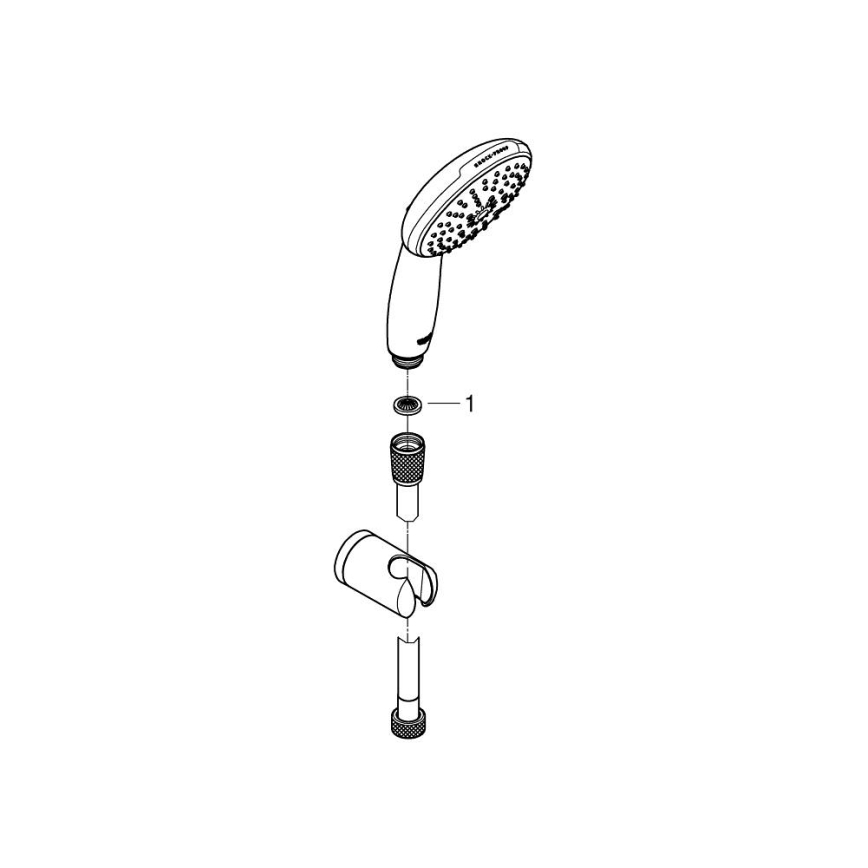 GROHE 26769001 - Sprchová sada VITALIO START 110 1750 mm lesklý chrom