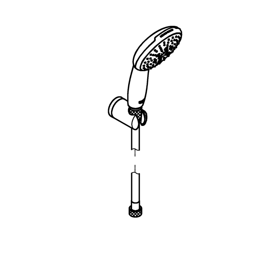 GROHE 26769001 - Sprchová sada VITALIO START 110 1750 mm lesklý chrom