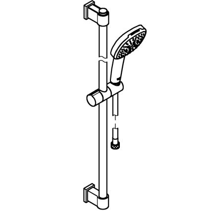 GROHE 26932001 - Sprchový set VITALIO COMFORT 110 900 mm lesklý chrom