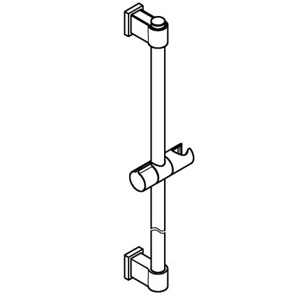 GROHE 26970001 - Sprchová tyč VITALIO UNIVERSAL 1150 mm lesklý chrom