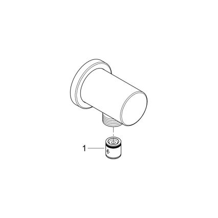 GROHE 27057AL0 - Nástěnné kolínko RAINSHOWER DN 15 grafit
