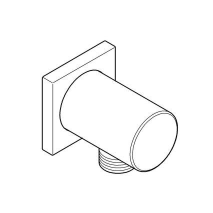 GROHE 27076000 - Nástěnné kolínko RAINSHOWER lesklý chrom