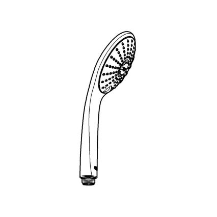 GROHE 27221000 - Ruční sprcha TEMPESTA COSMOPOLITAN 100 3 proudy lesklý chrom