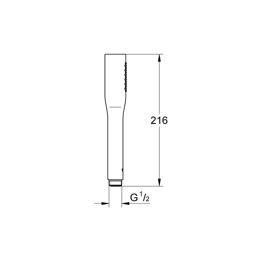 GROHE 27458000 - Ruční sprcha VITALIO GET STICK 216 mm lesklý chrom