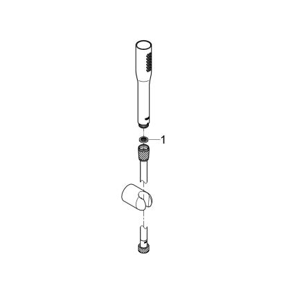 GROHE 27459000 - Sprchová souprava VITALIO GET STICK 1500 mm lesklý chrom