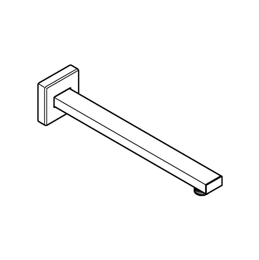 GROHE 27709000 - Sprchové rameno RAINSHOWER 286 mm lesklý chrom