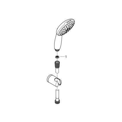 GROHE 279502431 - Sprchový set VITALIO START 110 110 mm černá