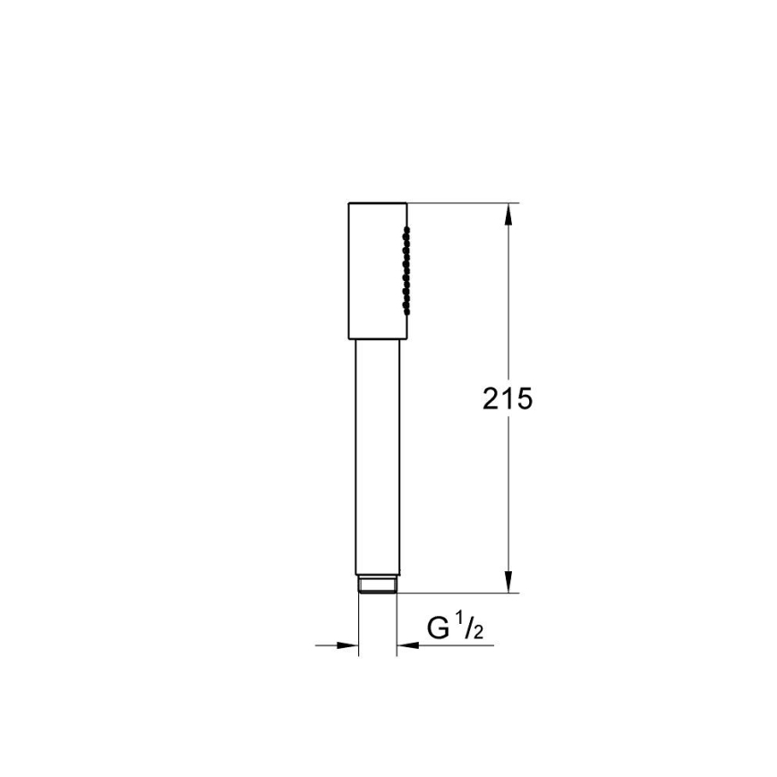 GROHE 28034000 - Ruční sprcha SENA lesklý chrom