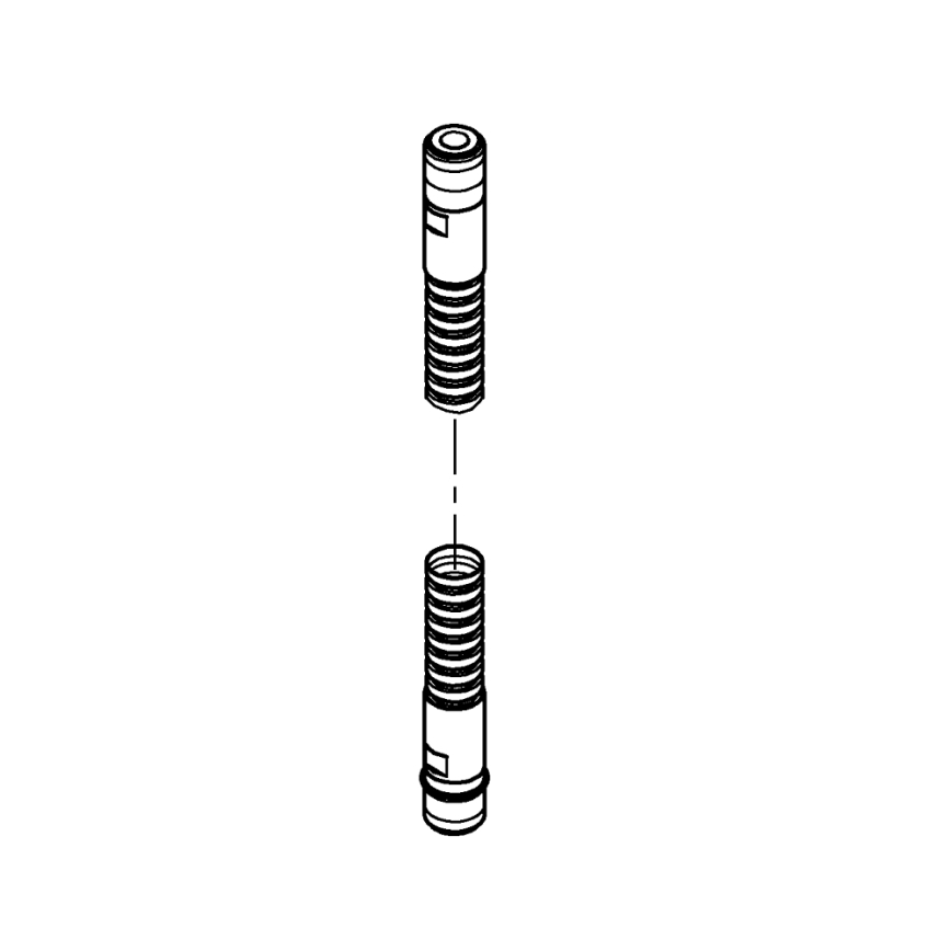 GROHE 28146000 -ová sprchová hadice 2000 mm M15 × M15 lesklý chrom