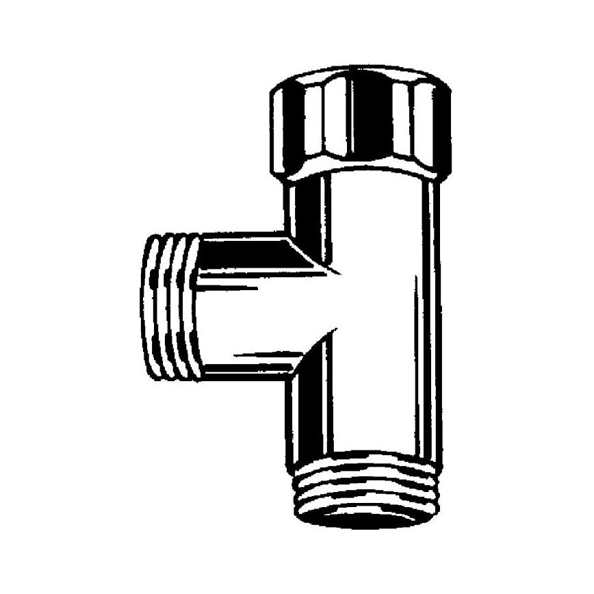 GROHE 28874000 - T-kus DN 15 lesklý chrom