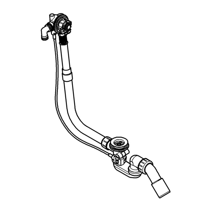 GROHE 28990000 -Vanová napouštěcí, odtoková a přepad. souprava TALENTOFILL chrom
