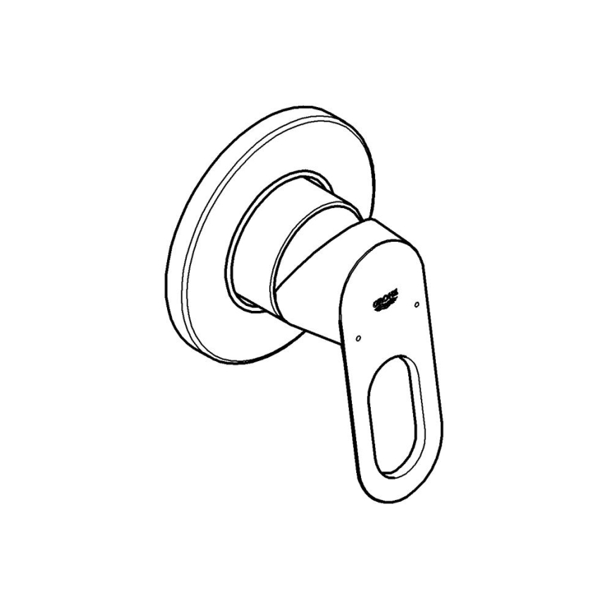 GROHE 29042000 - Sprchová baterie BAULOOP lesklý chrom