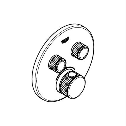 GROHE 29119000 - Termostat GROHTHERM SMARTCONTROL lesklý chrom