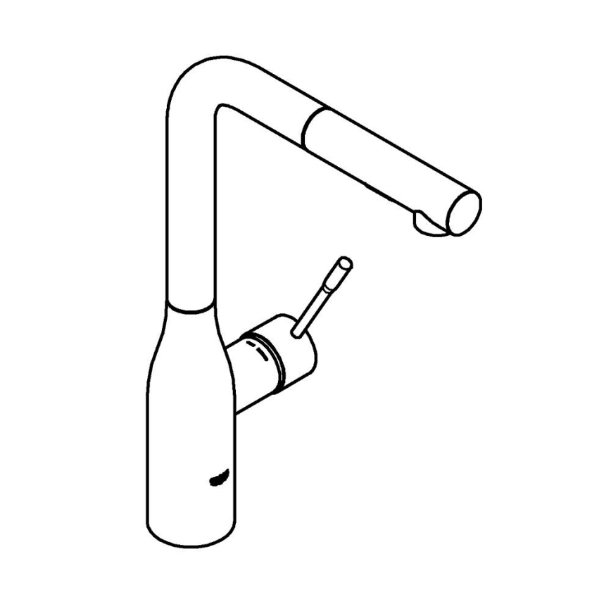 GROHE 30270DC0 - Dřezová baterie ESSENCE nerez