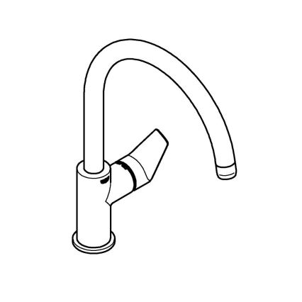 GROHE 30529001 - Dřezová baterie START EDGE lesklý chrom