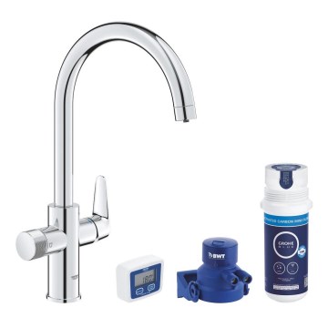 GROHE 30593000 - Dřezová baterie BLUE PURE C-výpusť lesklý chrom