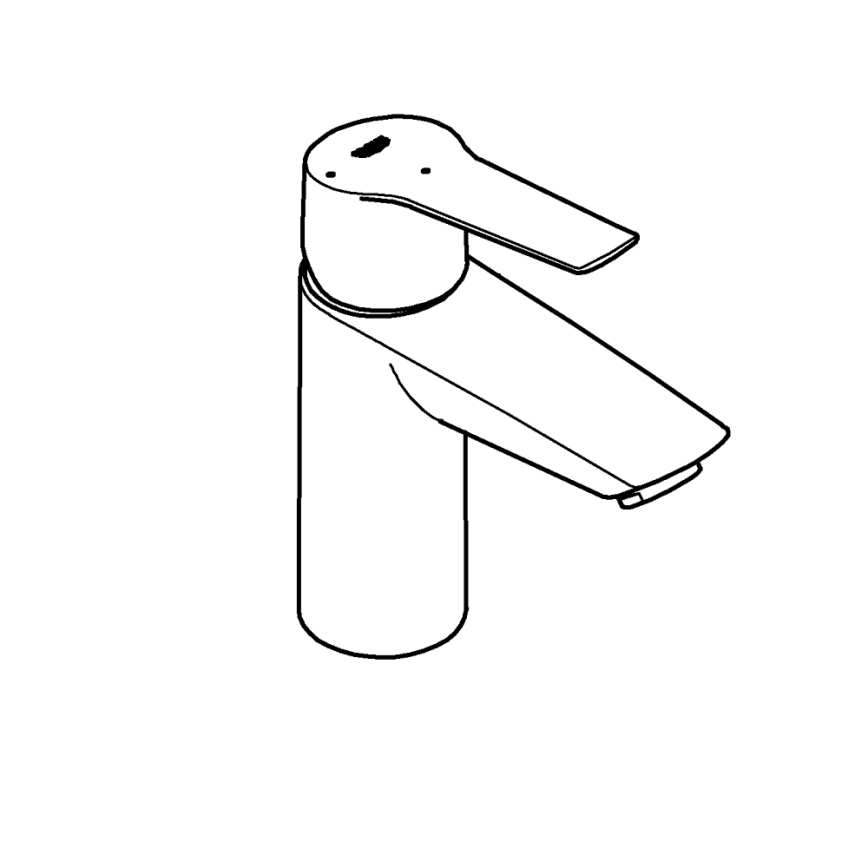 GROHE 31137002 - Umyvadlová baterie QUICKFIX START velikost S lesklý chrom
