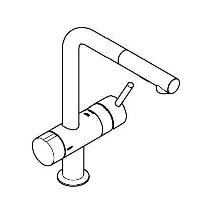 GROHE 31558GN0 - Dřezová baterie A zlatá