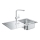 GROHE 31573SD1 -Sada kuchyň. dřezu K500 s odkapávačem a baterie A 86×50 cm nerez