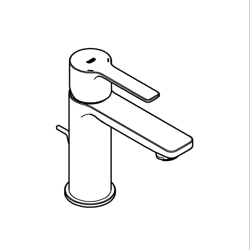 GROHE 32109GL1 - Umyvadlová baterie LINEARE velikost XS zlatá