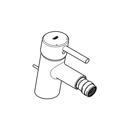 GROHE 32208001 - Bidetová baterie CONCETTO DN 15 lesklý chrom