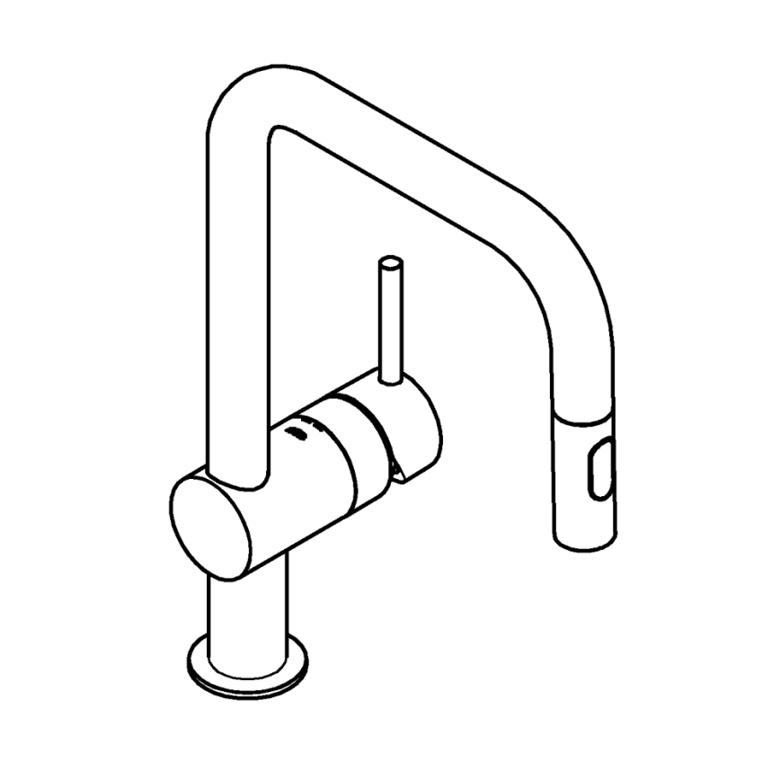 GROHE 32322002 - Dřezová baterie A lesklý chrom