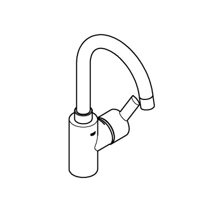 GROHE 32723001 - Umyvadlová baterie FEEL velikost L lesklý chrom