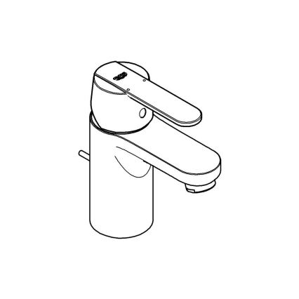 GROHE 32883000 - Umyvadlová baterie GET velikost S lesklý chrom