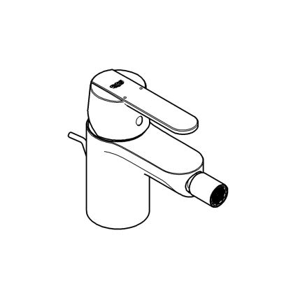 GROHE 32885000 - Bidetová baterie GET DN 15 lesklý chrom