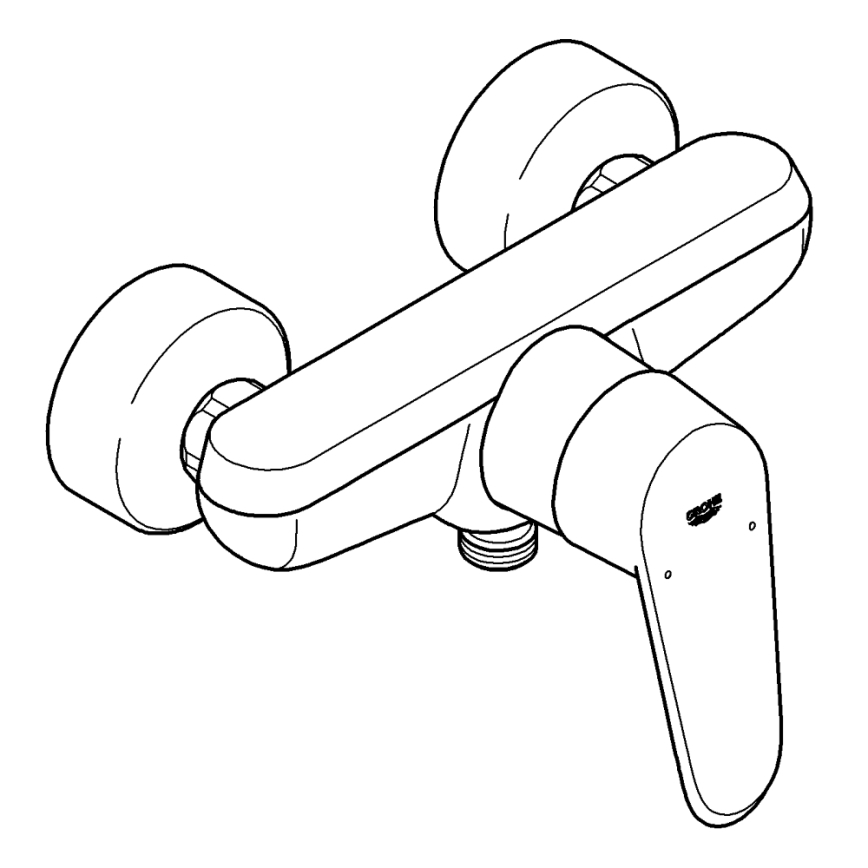 GROHE 33569002 - Sprchová baterie EURODISC COSMOPOLITAN DN 15 lesklý chrom