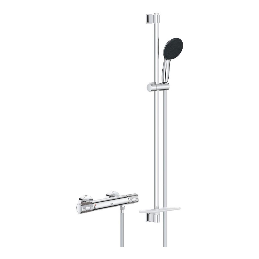 GROHE 34853001-Termostat. sprchová baterie PRECISION FEEL + souprava 90 cm chrom