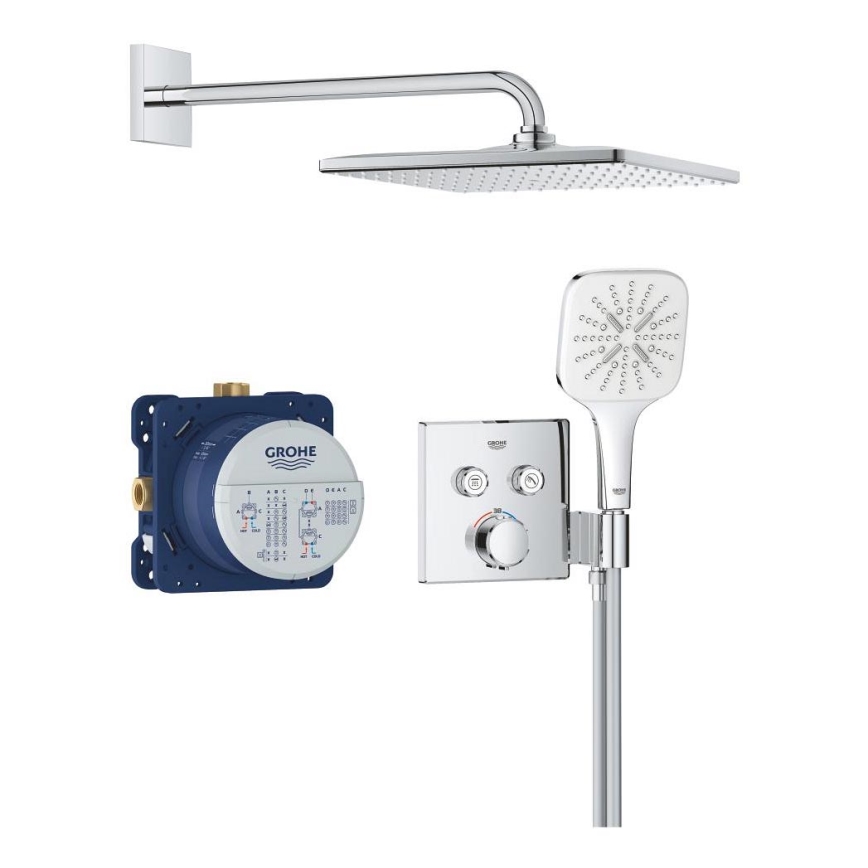 GROHE 34876000 - Sprchový systém PRECISION SMARTCONTROL 310 × 310 mm chrom