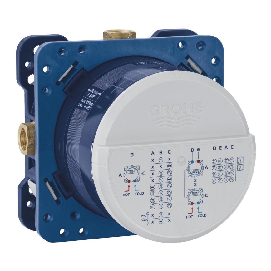 GROHE 35600000 - Univerzální vestavbové těleso RAPIDO SMARTBOX DN 15 chrom