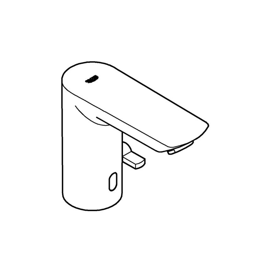 GROHE 36451000 - Elektronická umyvadlová baterie BAU COSMOPOLITAN E lesklý chrom