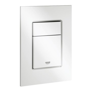 GROHE 37535SH0 - Splachovací tlačítko SKATE COSMOPOLITAN S 130 × 172 mm bílá