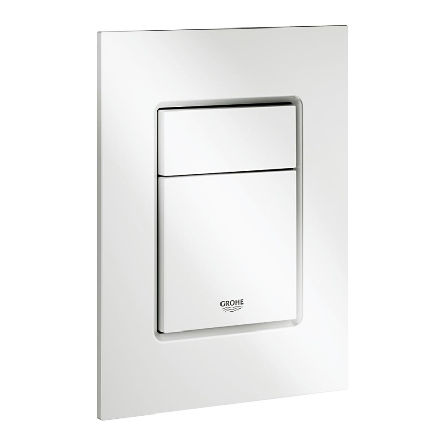 GROHE 37535SH0 - Splachovací tlačítko SKATE COSMOPOLITAN S 130 × 172 mm bílá