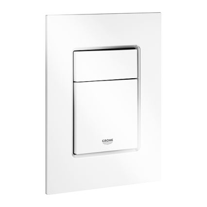 GROHE 37535SH0 - Splachovací tlačítko SKATE COSMOPOLITAN S 130 × 172 mm bílá