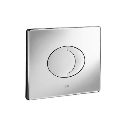 GROHE 38506000 - Splachovací tlačítko SKATE AIR 156 × 197 mm lesklý chrom