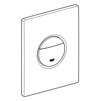 GROHE 38765000 - Splachovací tlačítko NOVA COSMOPOLITAN 156 × 197 mm chrom
