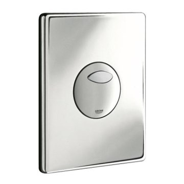 GROHE 38862000 - Splachovací tlačítko SKATE 156 × 197 mm lesklý chrom