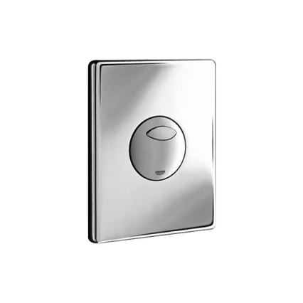 GROHE 38862000 - Splachovací tlačítko SKATE 156 × 197 mm lesklý chrom