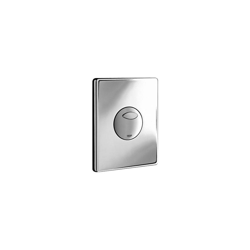 GROHE 38862000 - Splachovací tlačítko SKATE 156 × 197 mm lesklý chrom