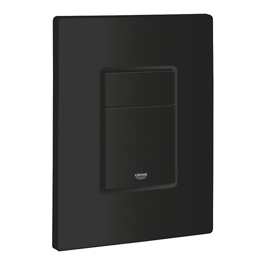 GROHE 389662430 - Splachovací tlačítko EVEN 156 × 197 mm černá