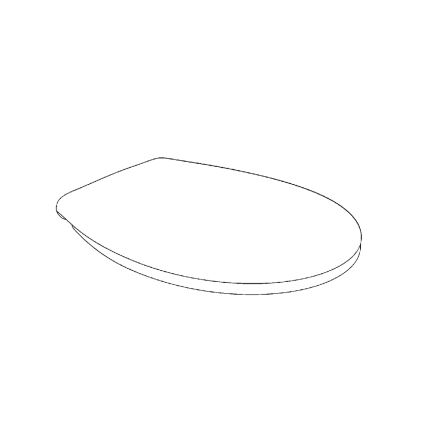GROHE 39492000 - WC sedátko BAU CERAMIC durobílá