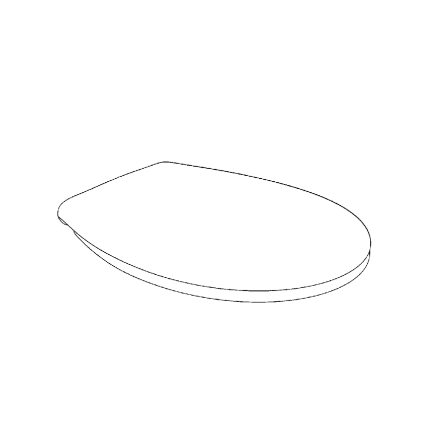 GROHE 39492000 - WC sedátko BAU CERAMIC durobílá