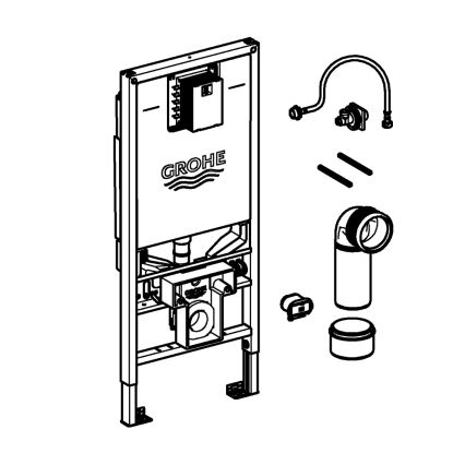 GROHE 39596000 - Modul pro WC RAPID SLX 1130 mm bílá