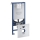 GROHE 39598000 - Modul pro závěsné WC RAPID SLX 1,13 m bílá