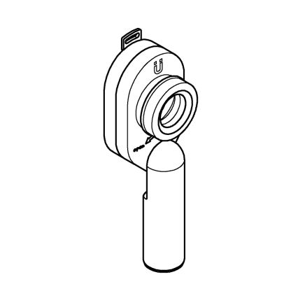 GROHE 39733000 - Pisoárový sifon BAU CERAMIC