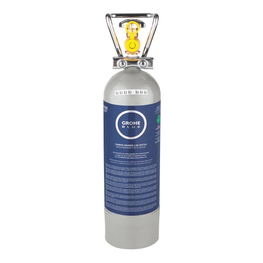 GROHE 40423000 - Startovní sada GROHE BLUE 2 kg CO2 lahev nerez
